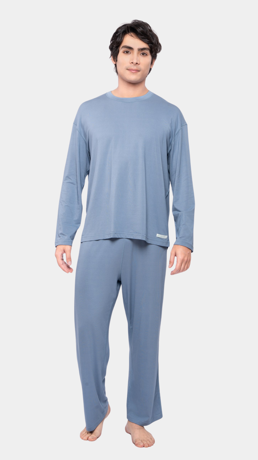 Men Long Sleeve Upshirt