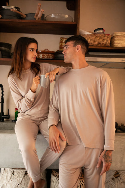 Loungewear - Long Pant (Men, Elastic Sleeve Cuff)