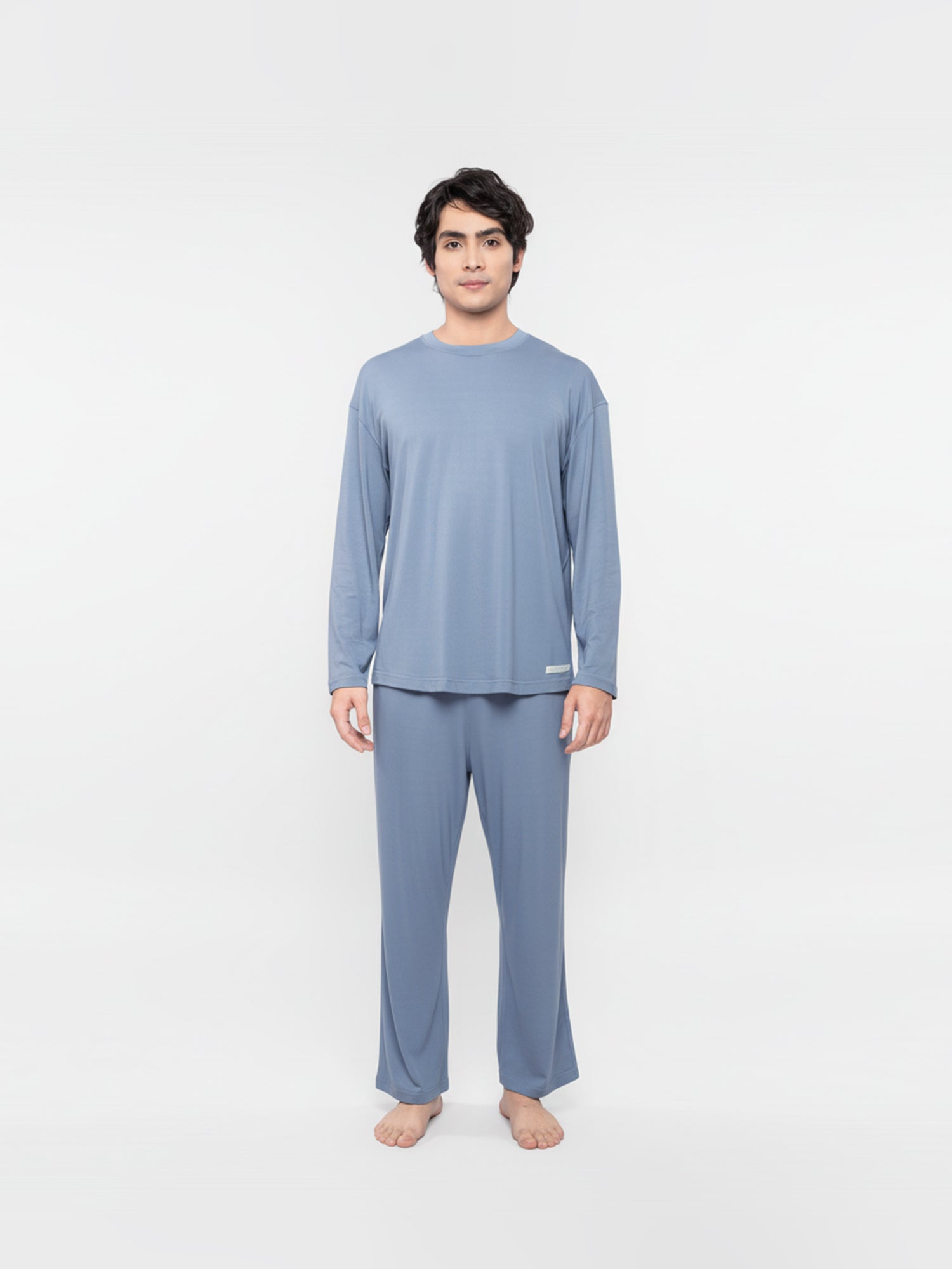 Men Long Sleeve Upshirt