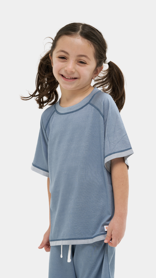 Kids - Short Sleeve Round Neck T-Shirt (Unisex)