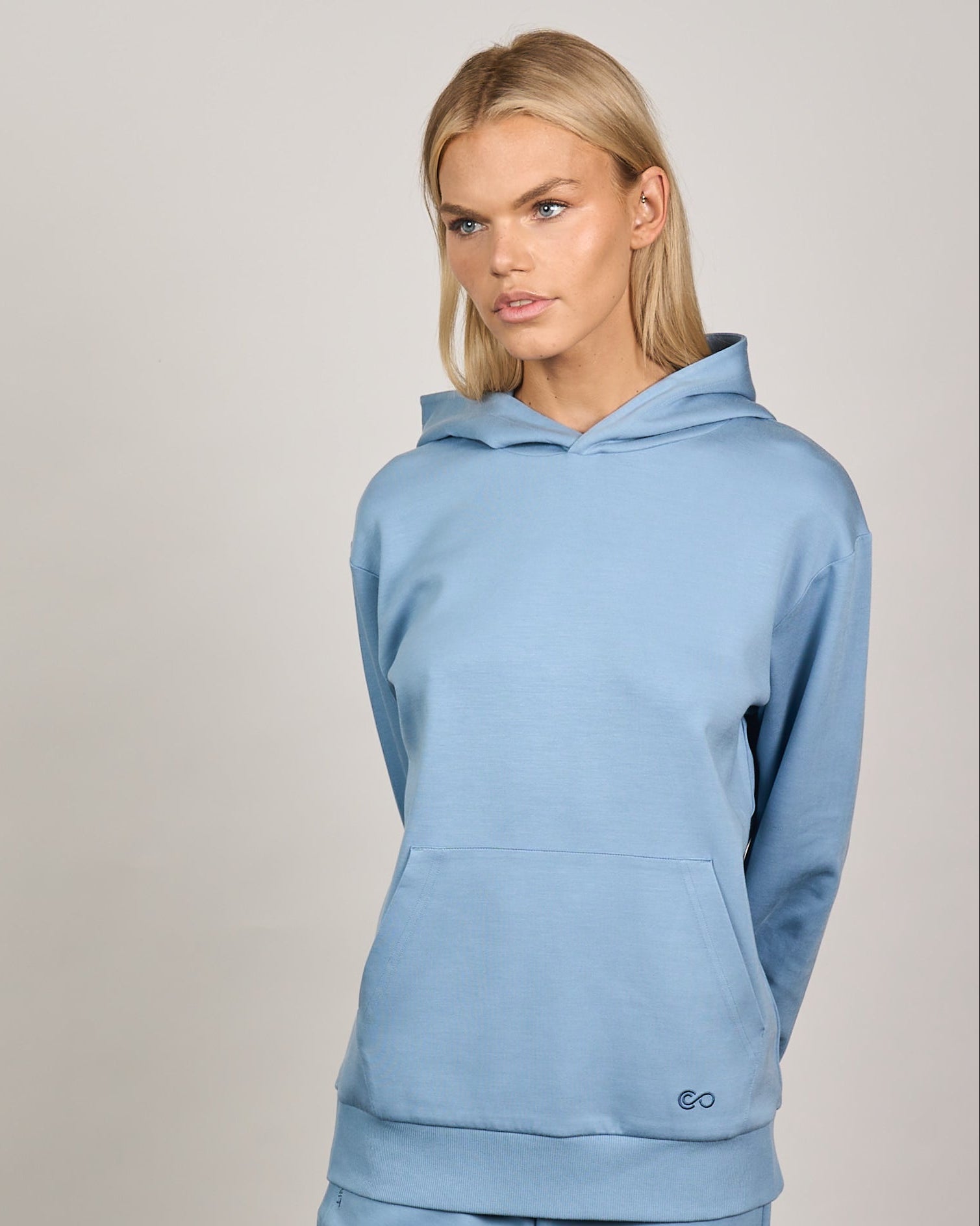Comfiknit Sky Hoodie | Placid Blue