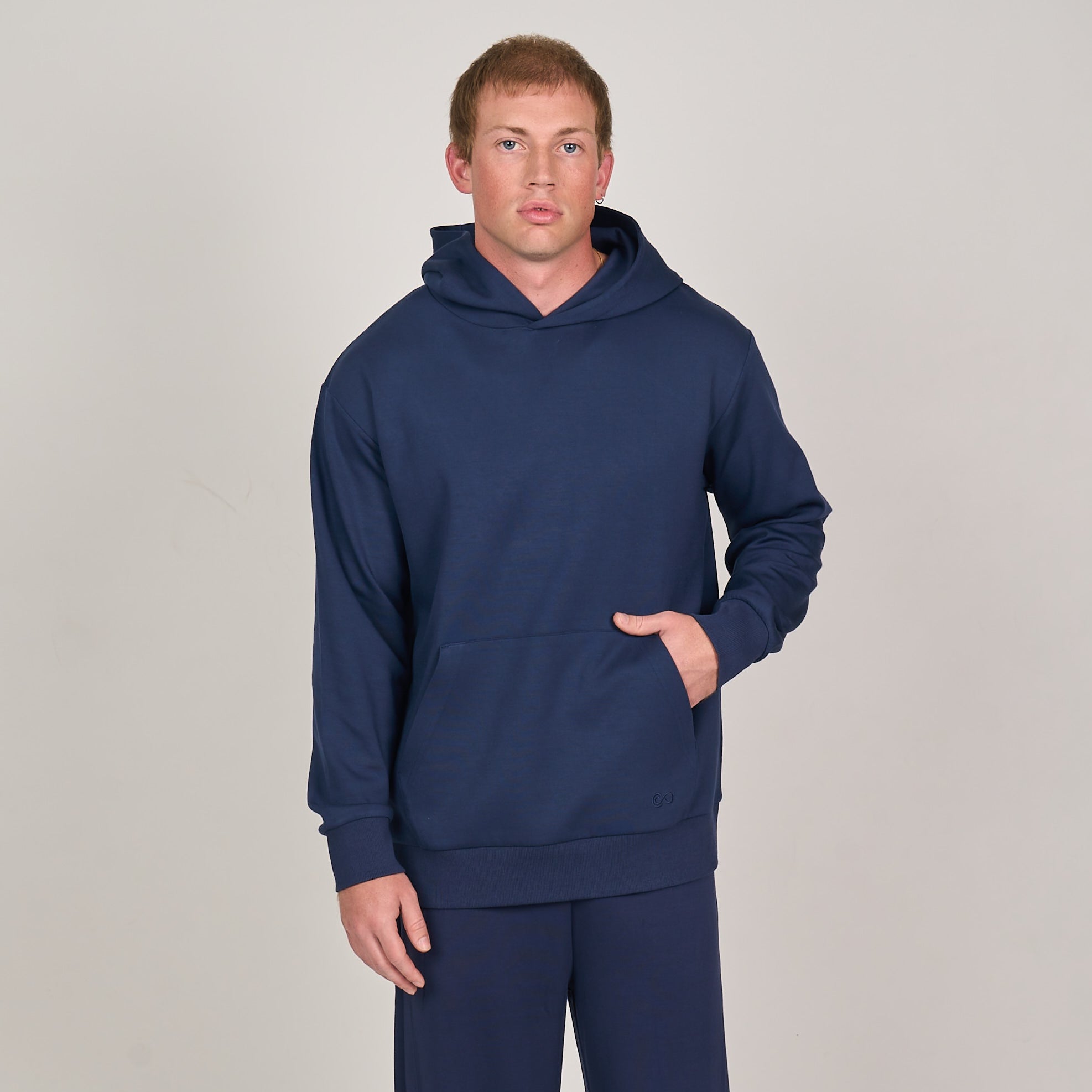 Comfiknit Sky Hoodie Men | Navy