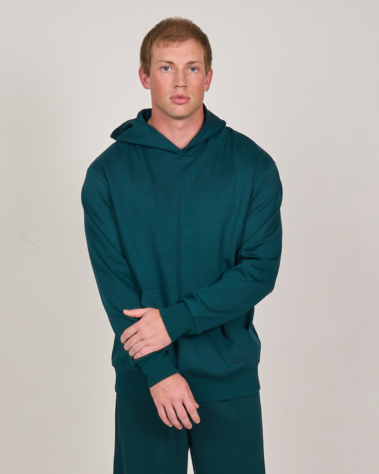 Comfiknit Sky Hoodie Men | Evergreen