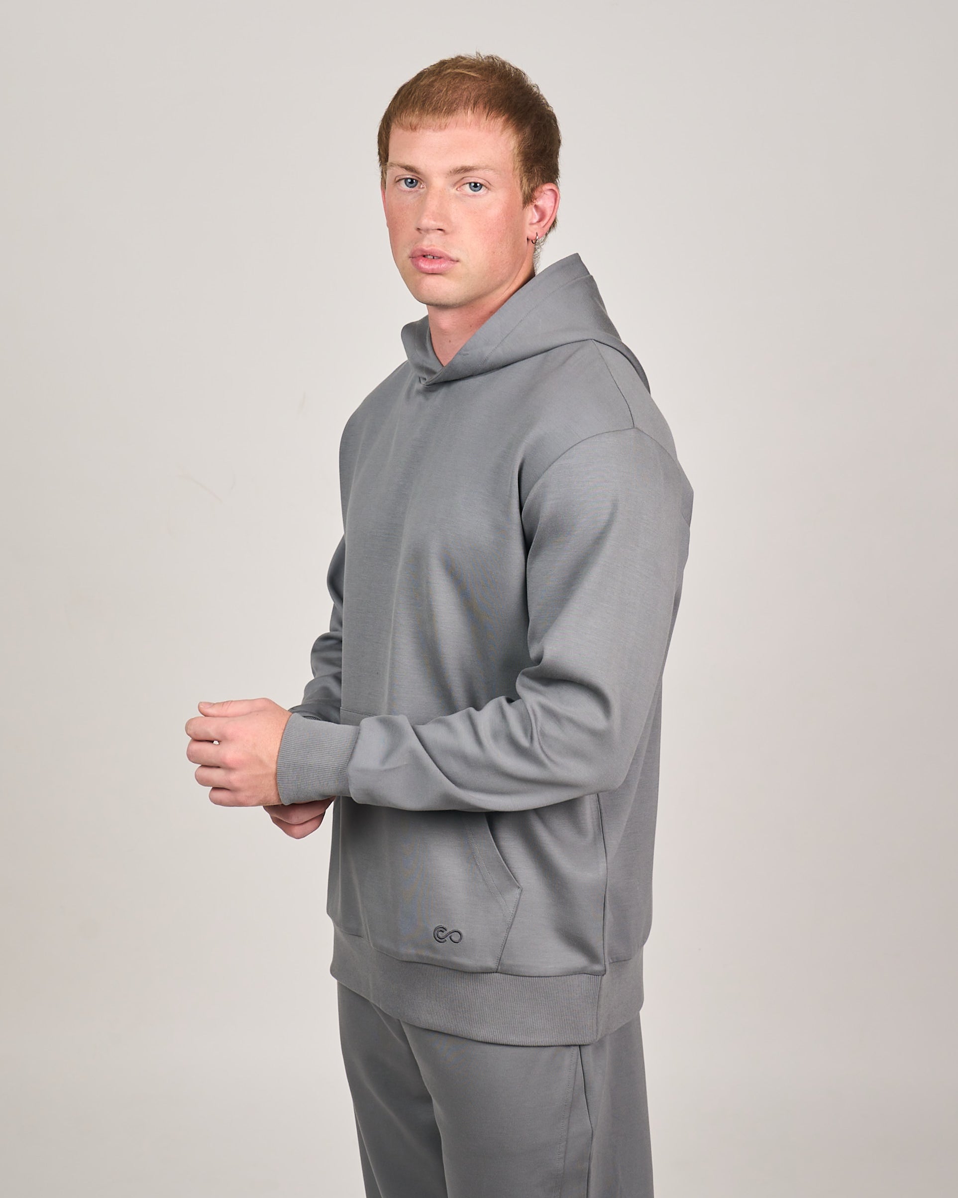 Comfiknit Sky Hoodie Men | Dark Grey