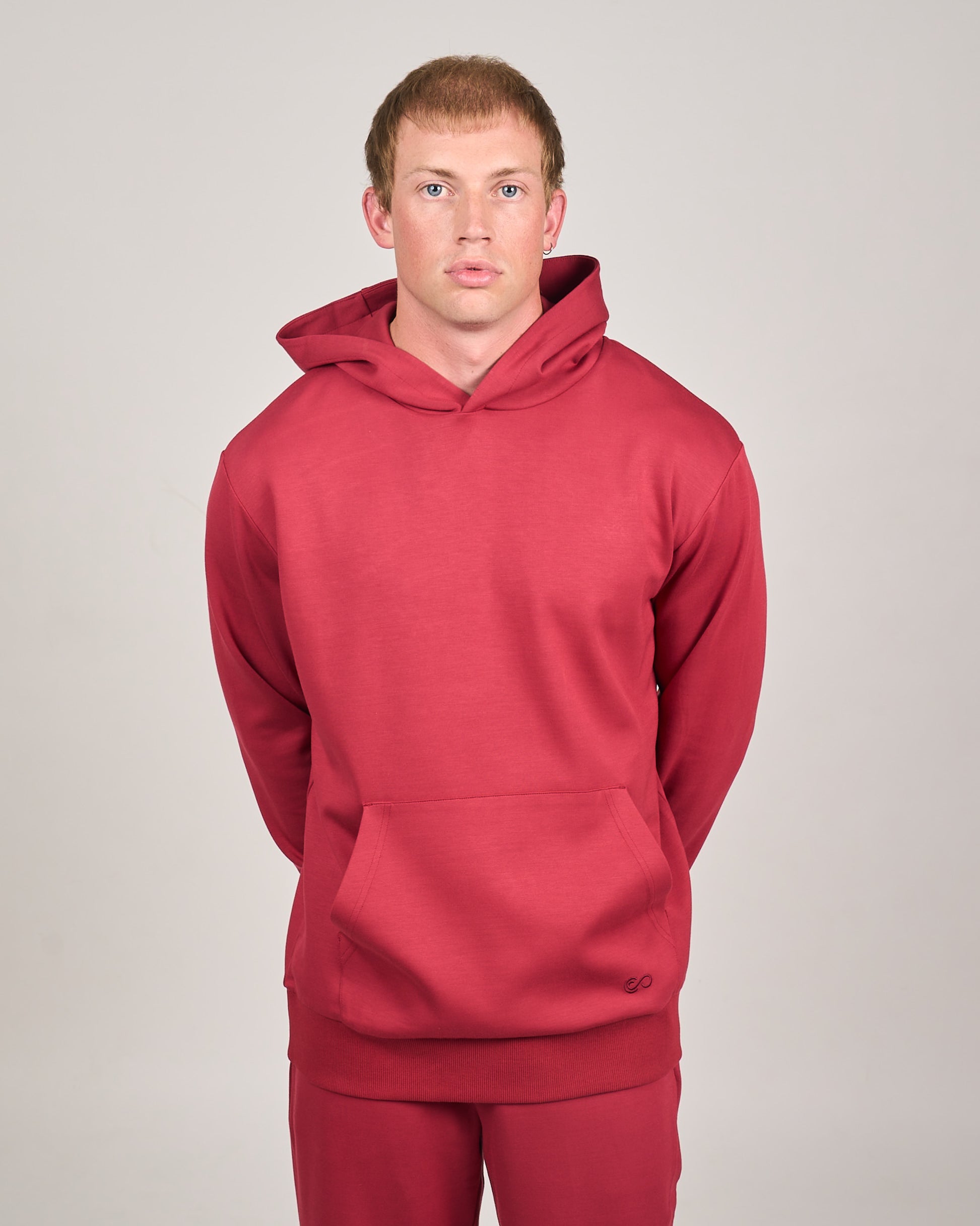 Comfiknit Sky Hoodie Men | Red