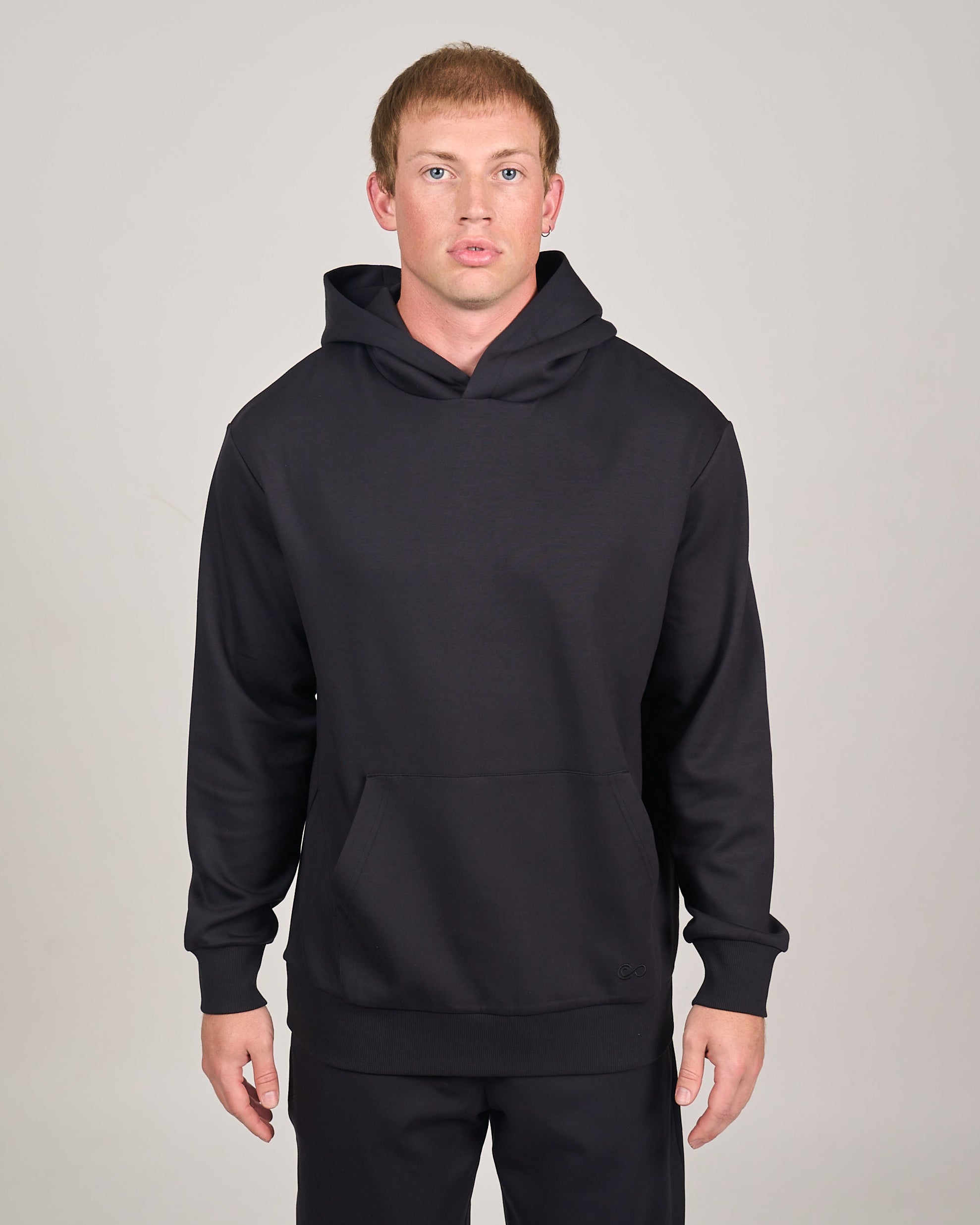 Comfiknit Sky Hoodie Men | Black