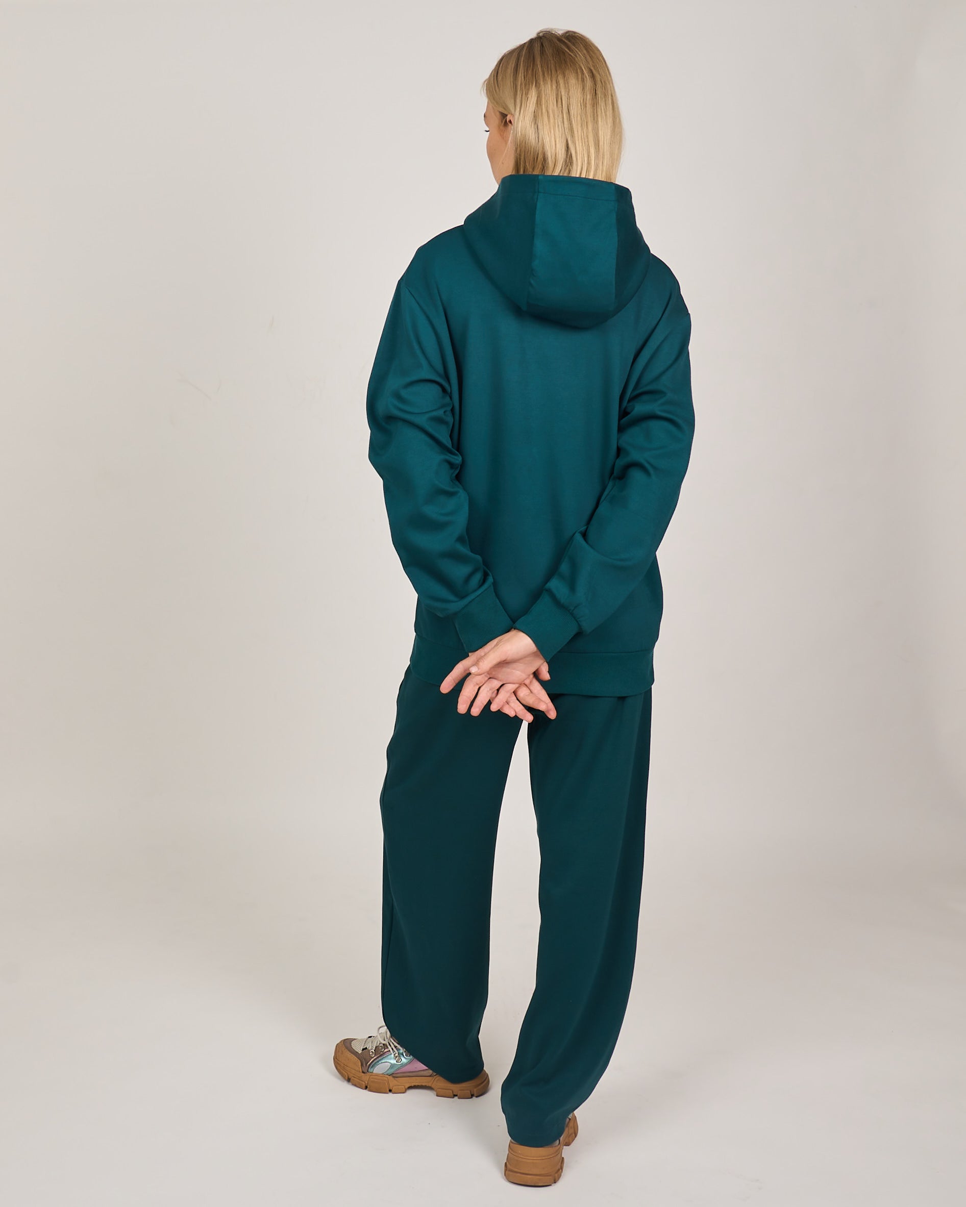 Comfiknit Sky Hoodie | Evergreen