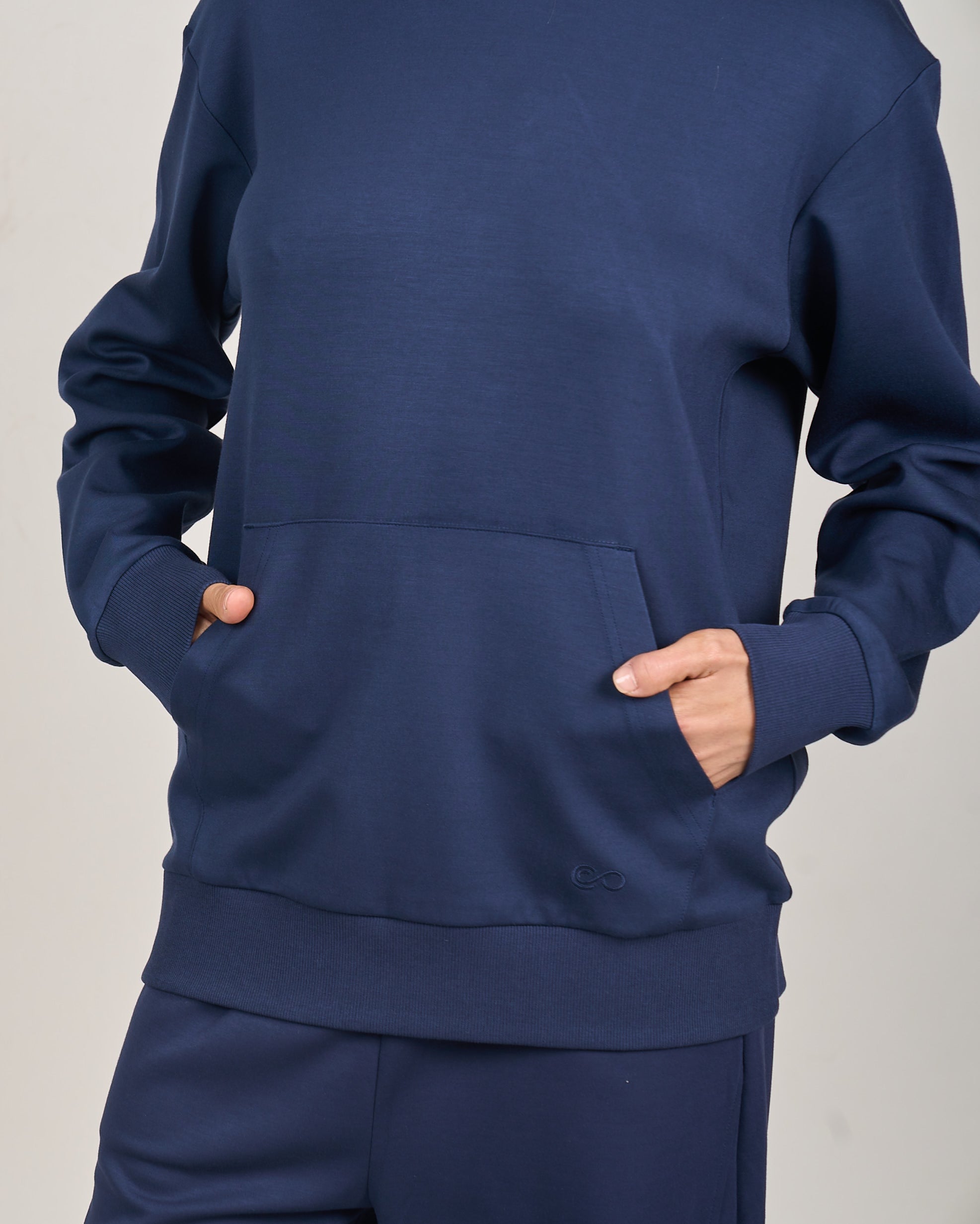 Comfiknit Sky Hoodie | Navy