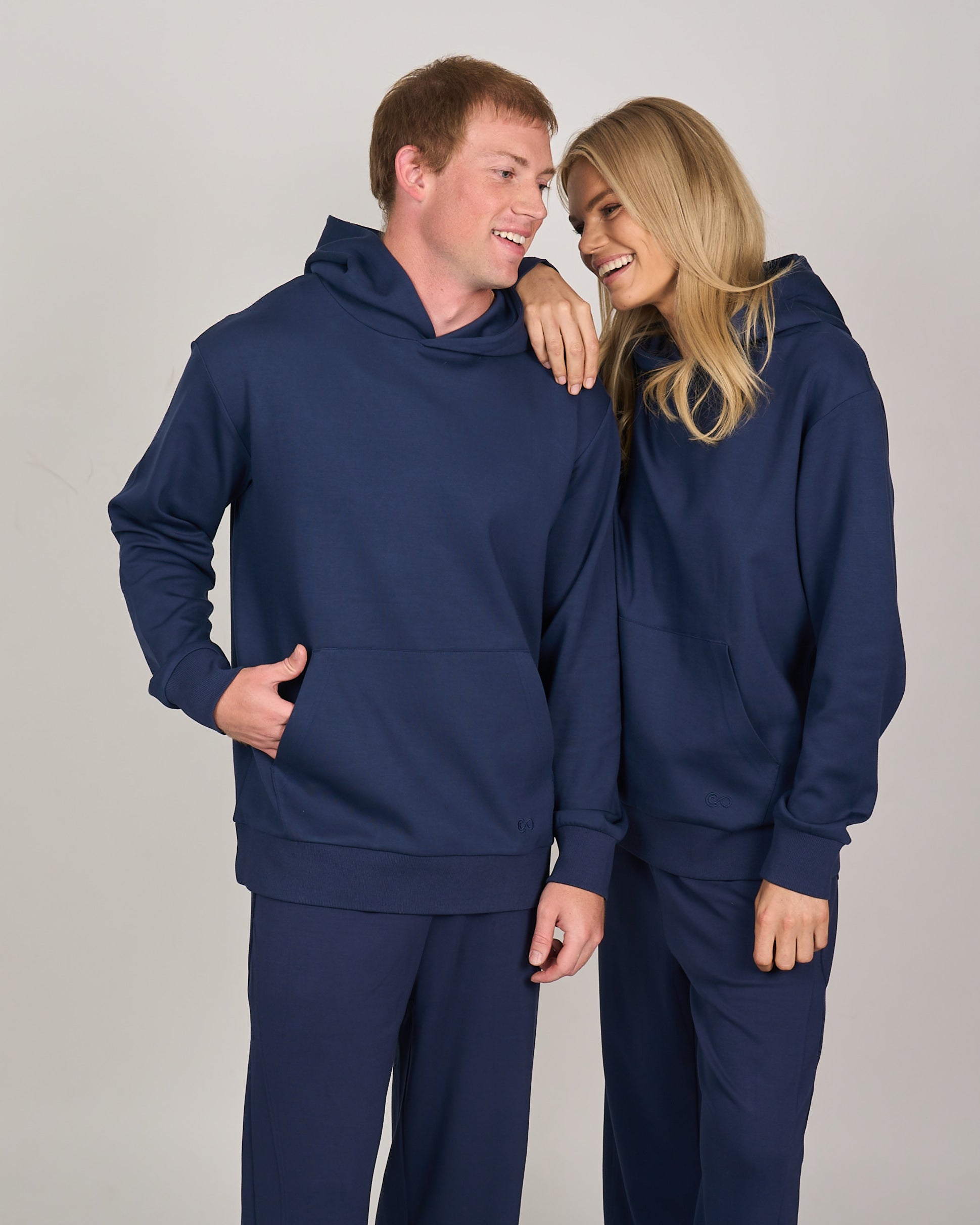 Comfiknit Sky Hoodie Men | Navy