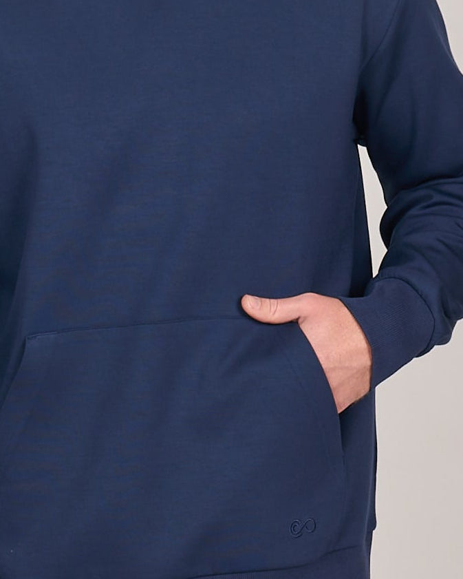 Comfiknit Sky Hoodie Men | Navy