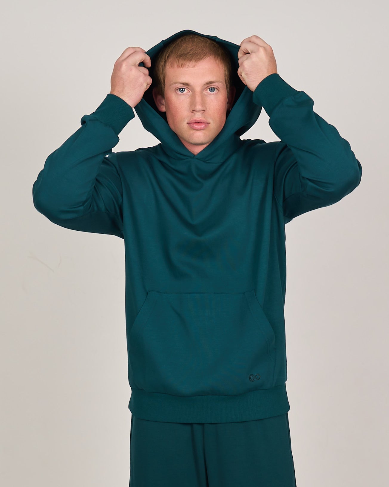 Comfiknit Sky Hoodie Men | Evergreen