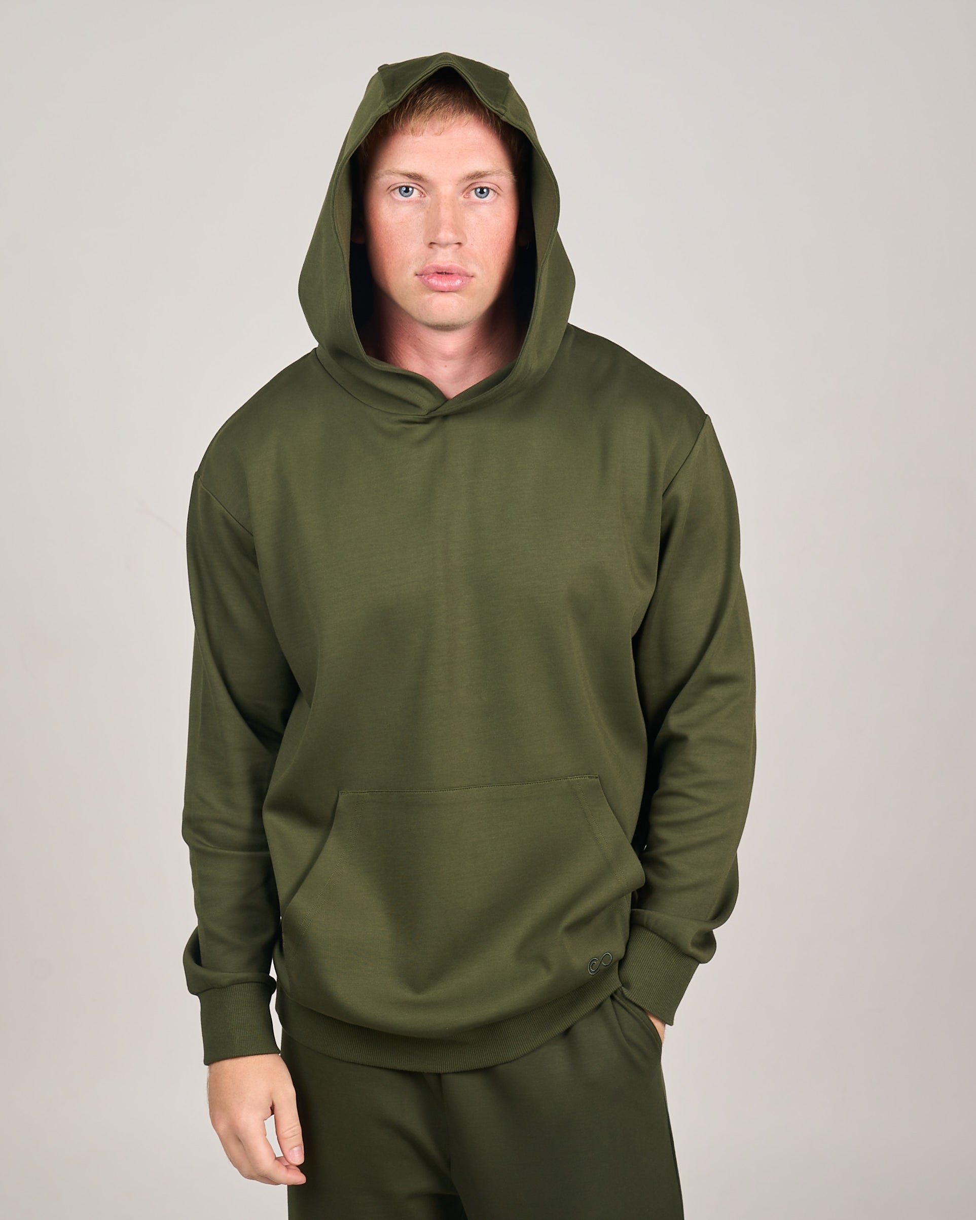 Comfiknit Sky Hoodie Men | Olive