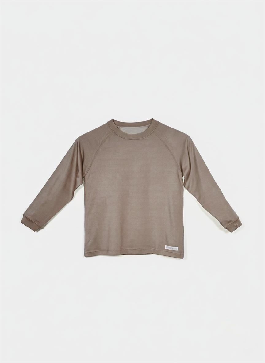 Kids Loungewear Long Sleeve Round Neck Eczema Relief Shirt (Unisex)