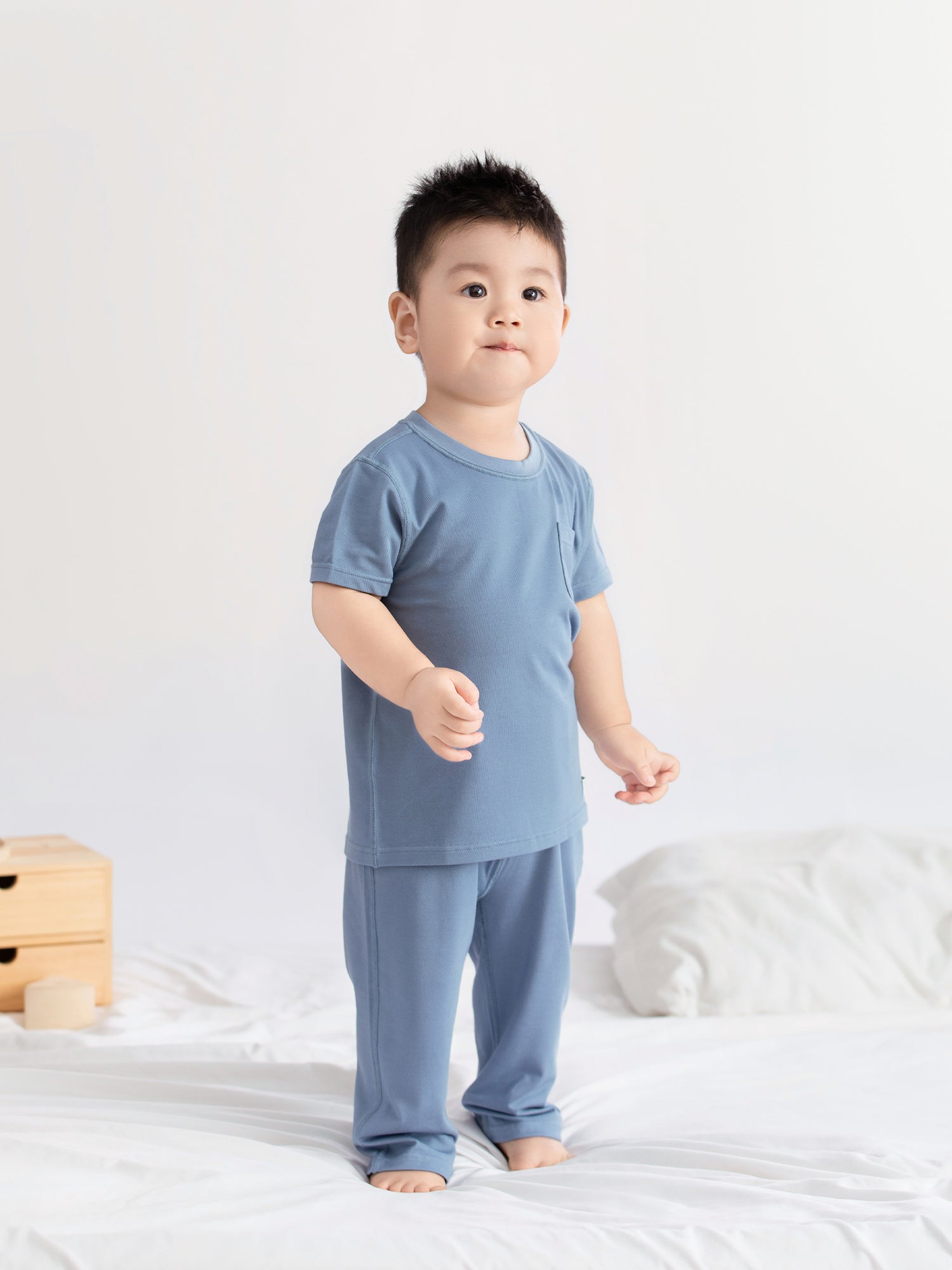 Kids - Loungewear Crew Neck Short-Sleeved T-shirt