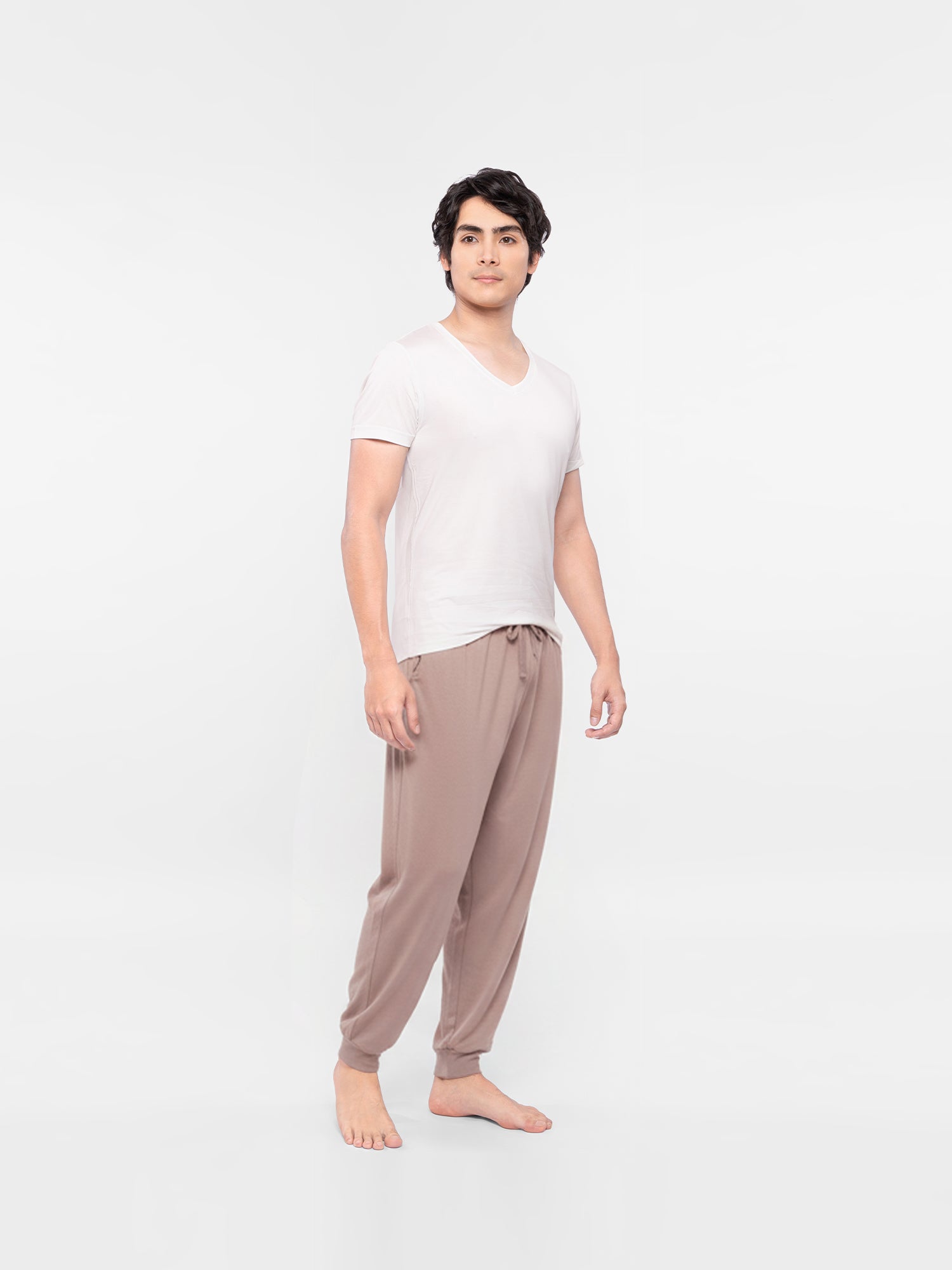 Men Loungewear - Long Pants (Elastic Sleeve Cuff)