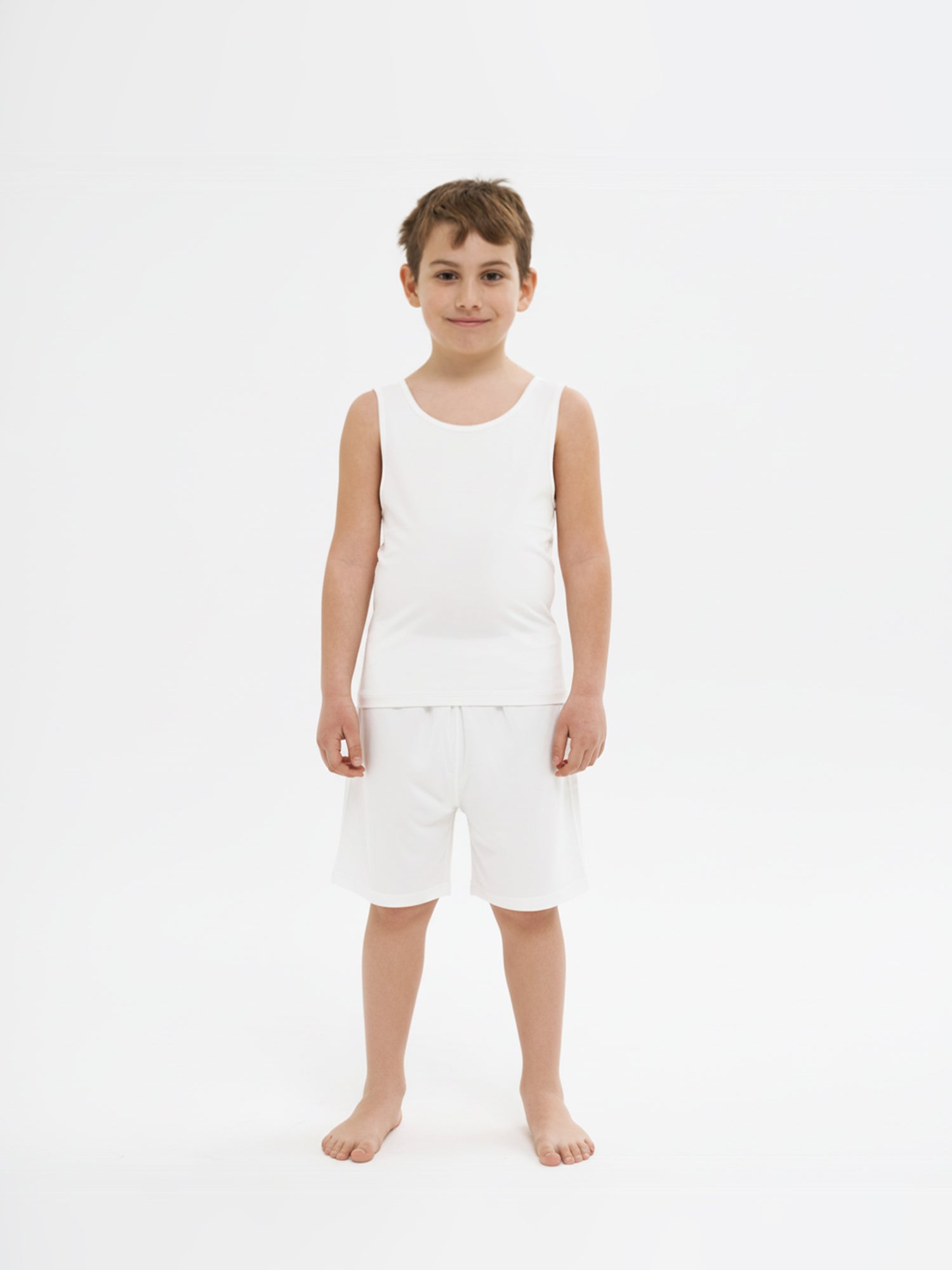 Kids Underwear - White Tank Top (Boys)