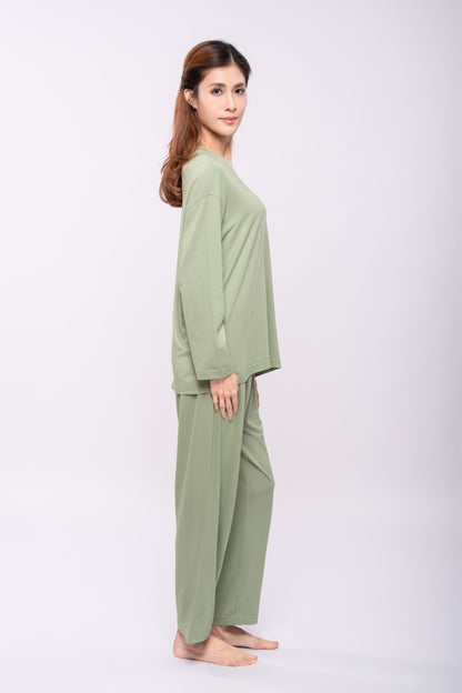 Women Long Sleeve Upshirt