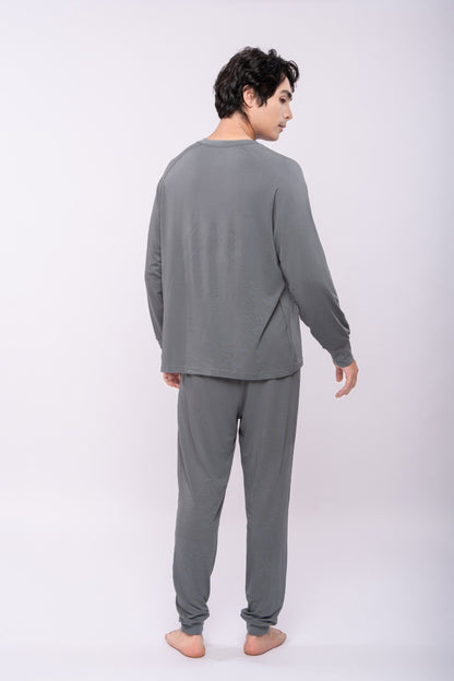 Loungewear - Long Pant (Men, Elastic Sleeve Cuff)